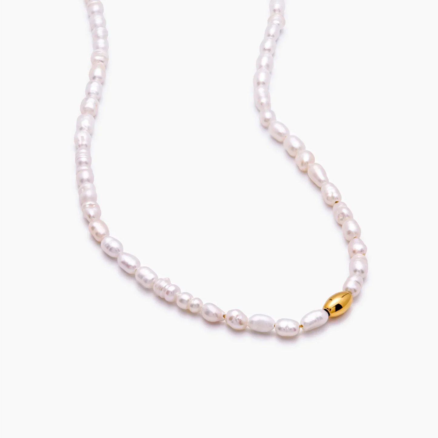 Essential Perlen Choker Halskette