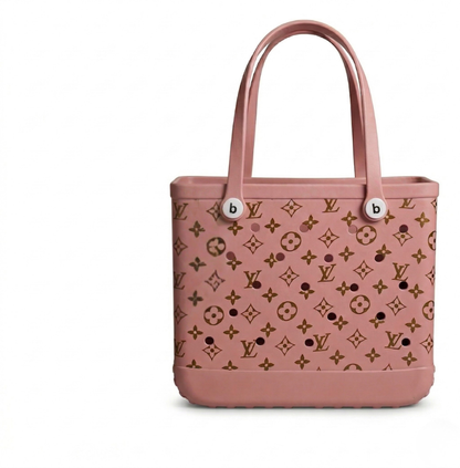 LuxeCarry Tragetasche im Bogg-Stil — Wasserfeste Monogramm-Edition