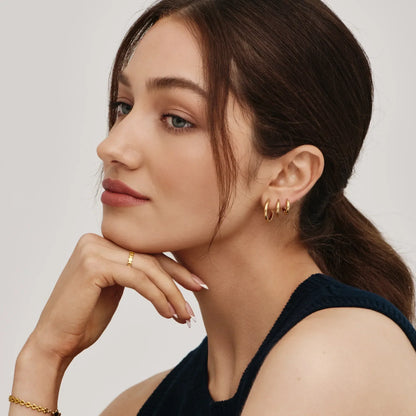 Essential Gold Creolen Set