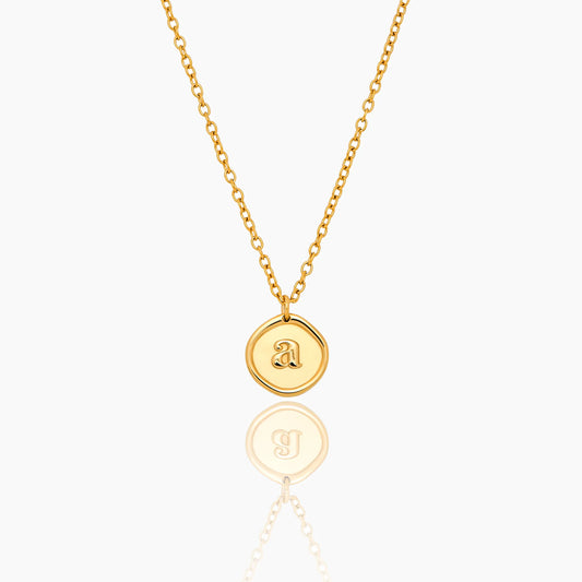 Kette mit Initial-Siegel