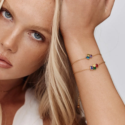 Individuelles Legacy-Geburtsstein-Armband