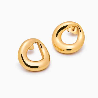 Sculpted Loop Ohrringe