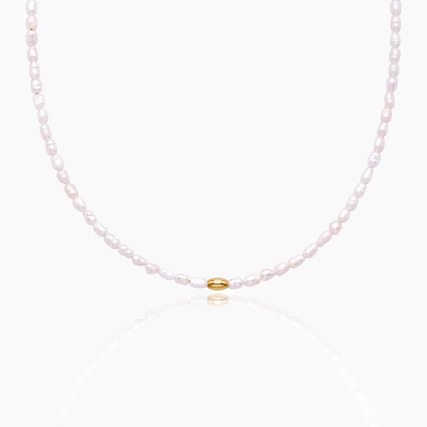 Essential Perlen Choker Halskette
