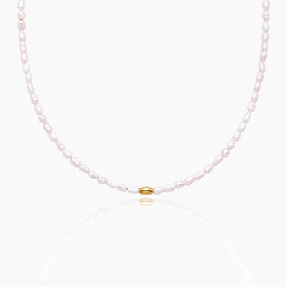 Essential Perlen Choker Halskette