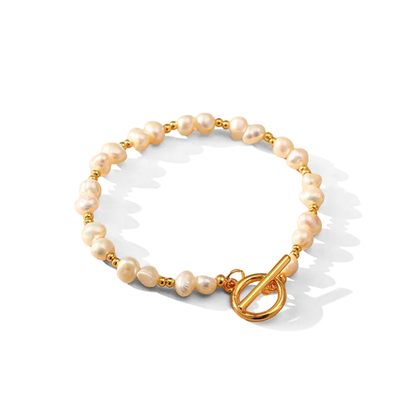 Süßwasserperlen-Armband
