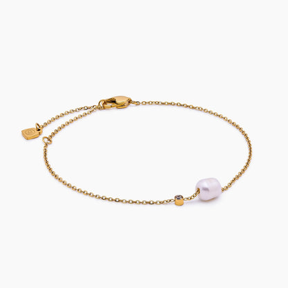 Zartes Süßwasserperlen-Armband